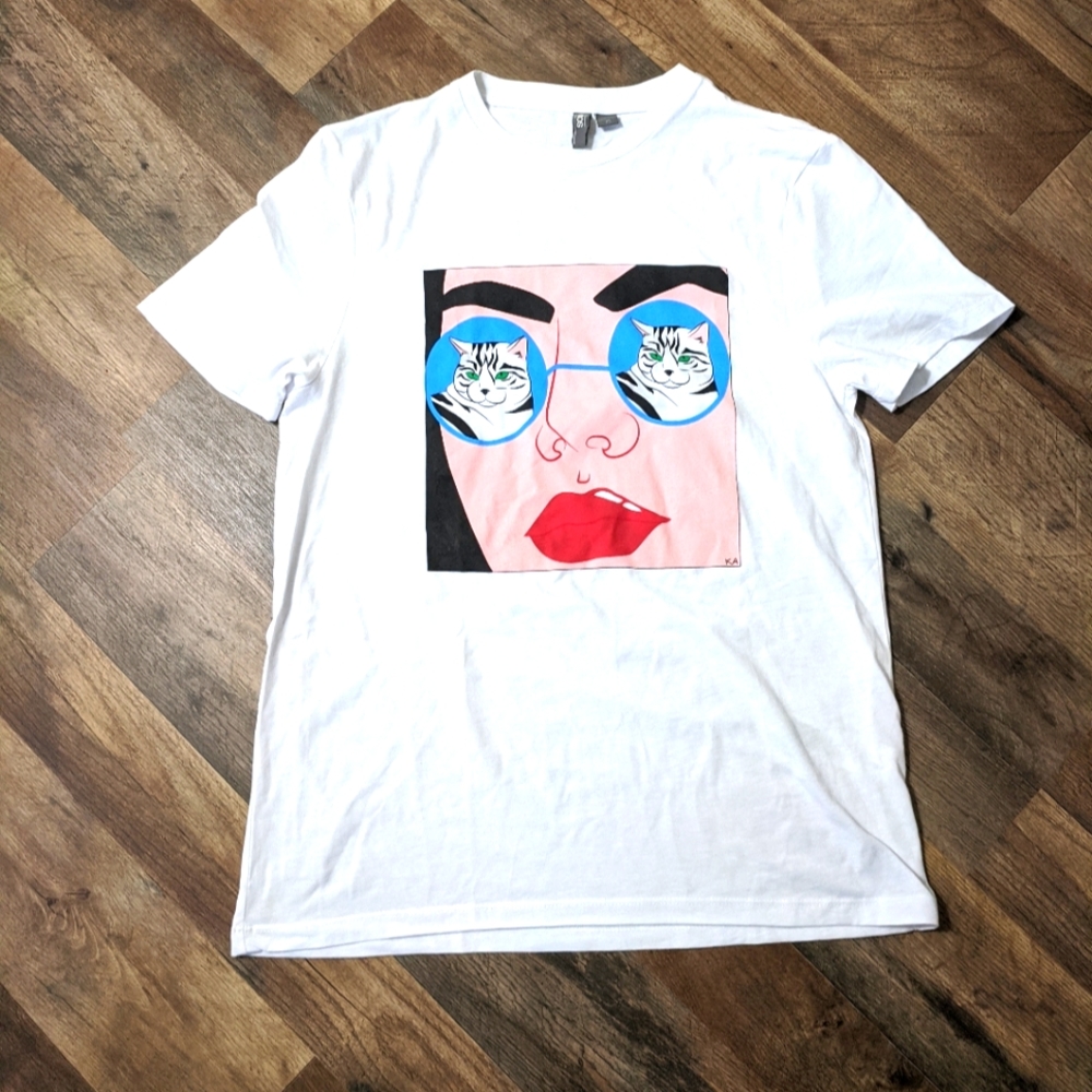 ASOS Designer Tee Size XS Boxy Fit